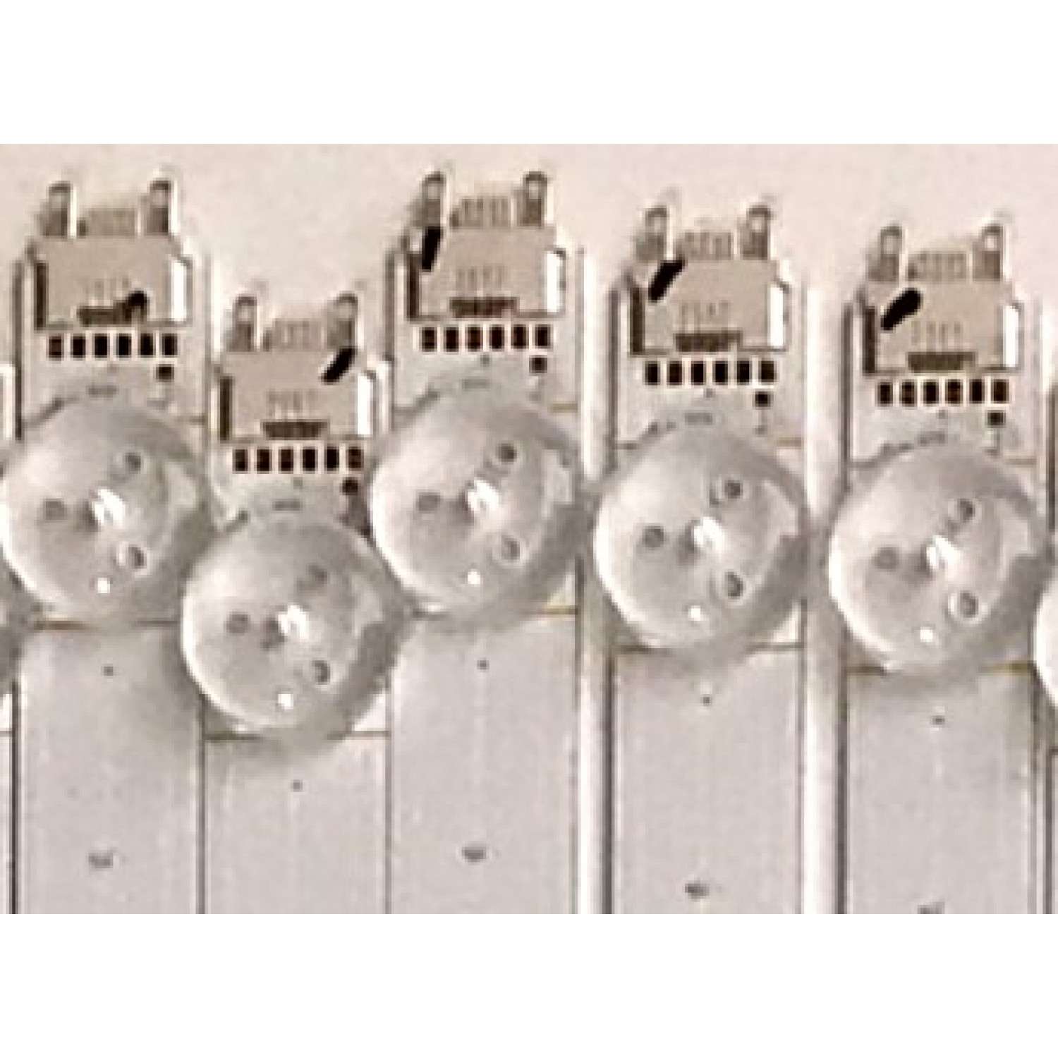 KIT DE LED'S PARA TV SAMSUNG (48 PIEZAS) / NUMERO DE PARTE BN96-48107A / L1 Q70 H2 FAM S5(2) R1.2 SBQ 100 LM41-00731A / 48107A / PANEL CY-TR082FLLV2H / MODELOS QN82Q7DRHFXZA / QN82Q70RAFXZA FA01 - Imagen 3